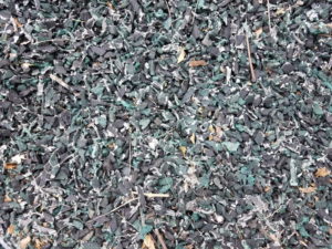 Shredded Rubber Mulch for Playgrounds