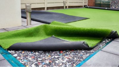 padding for synthetic playground turf